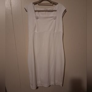 Calvin Klein Collection White Dress